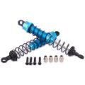 4X Metal Oil Filled Front&Rear Shock Absorber for 1/12 WLtoys 12428 12423 RC Car Crawler Upgrad Part,Blue.