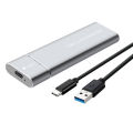 M.2 NVME SSD Enclosure External M2 NVMe Case M2 USB 3.1 Type C 10Gbps Adapter M Key HD Storage Box for Mac Windows Laptop PC. 