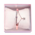 Korean version of the Internet celebrity full of diamond bracelets, women's simple and versatile, star alloy bracelets, love girlfriends, gift jewelry wholesale. 