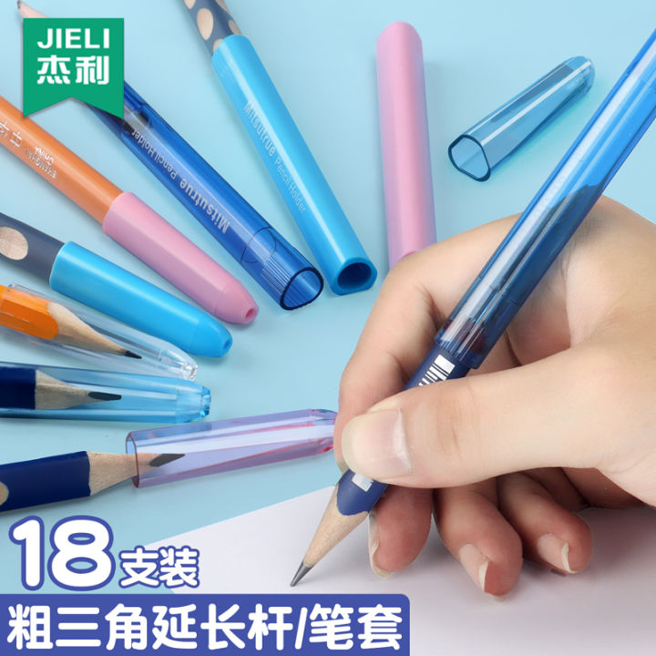 Thick%20Triangle%20Pencil%20Special%20Pen%20Cap%20Chinese%206700%20Pencil%20Large%20Pen%20Cap%20Thick%20Rod%20Large%20Triangle%20Pencil%20Transparent%20Pen%20Case%20Extender%20Suitable%20for%20around%209.5mm%20Diameter%20Triangle%20Pencil%20Pen%20Holder%20-%20Image%203