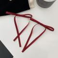 Colorful Braided hair ribbon Delicate Cute Hair accessory Bow hairpin Ribboned Durable Streamer for Daily wear Parties Festivals Cosplay Gift option Party Wedding Casual hairstyle.