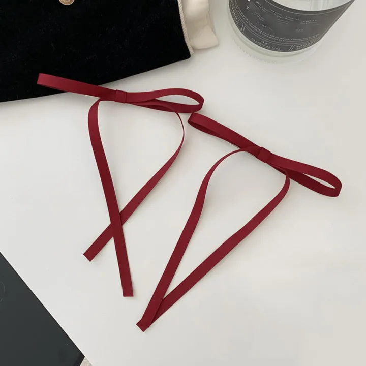 Colorful%20Braided%20hair%20ribbon%20Delicate%20Cute%20Hair%20accessory%20Bow%20hairpin%20Ribboned%20Durable%20Streamer%20for%20Daily%20wear%20Parties%20Festivals%20Cosplay%20Gift%20option%20Party%20Wedding%20Casual%20hairstyle%20-%20Image%203