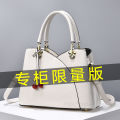 Walden Kangaroo Leather Women's Large Bags2023New Versatile Elegant Handbag Textured Shoulder Messenger Bag.