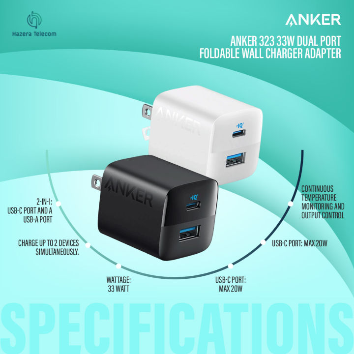 Anker%20323%2033W%20Dual%20Port%20Foldable%20Wall%20Charger%20Adapter%20-%20Image%203