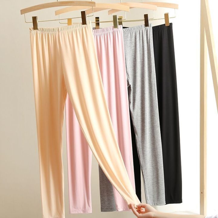 Long%20Johns%20Women's%20Single%20Thin%20Modal%20Cotton%20Slim%20Fit%20Leggings%20Body%20Shaping%20Compression%20Pants%20Cotton%20Knitted%20Trousers%20Inner%20Warm-Keeping%20Pants%20plus%20Size%20-%20Image%203