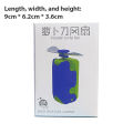 Radish Knife Small Fan Mini Portable Handheld Fan.