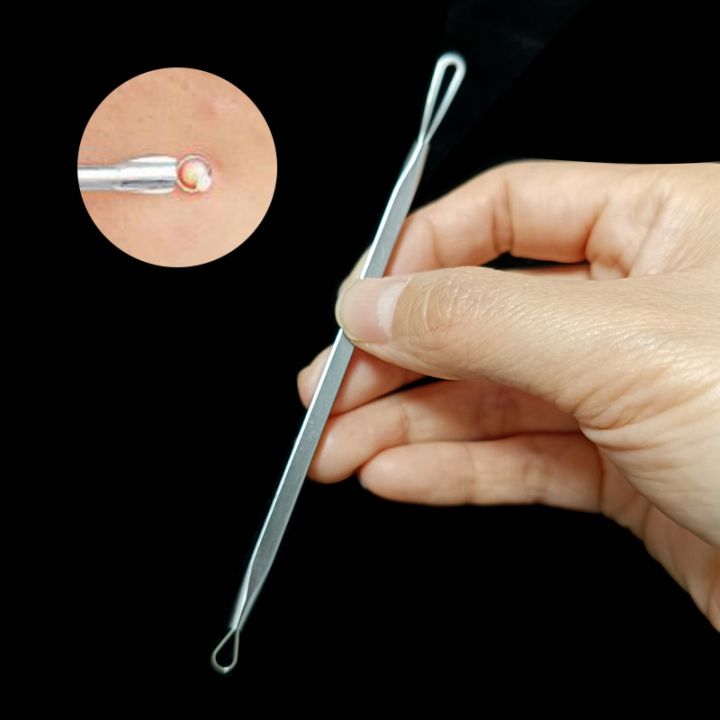 2/3/4/5PCS%20Stainless%20Steel%20Silver%20Blackhead%20Comedone%20Acne%20Pimple%20Blemish%20Extractor%20Blackhead%20Remover%20Tool%20for%20Face%20Skin%20Care%20-%20Image%205