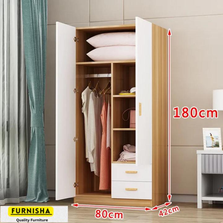 Furnisha%20decor%202%20door%20almirah%20with%20Cort%20Hanger%20&%20Cloth%20Storage%20Shelf%20-%202%20part%20Almari,%20Cloth%20Storage%20Wardrobes%20with%20Locker%20Drawer%20-%20Image%203