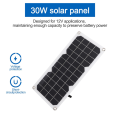 12V 30W Solar Panel Car Van Boat Caravan Trickle Portable Battery Charger Solar Charging Panel. 