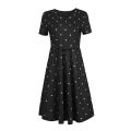 Maternity Women's Stripe Dresses Casual Summer Knee Length Pregnancy Clothes Ruched Pregnant Breastfeeding Clothes. 