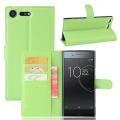 PU Leather Cover For Sony Xperia XZ Premium Case Flip Magnetic Closure Stand Wallet Phone Casing.