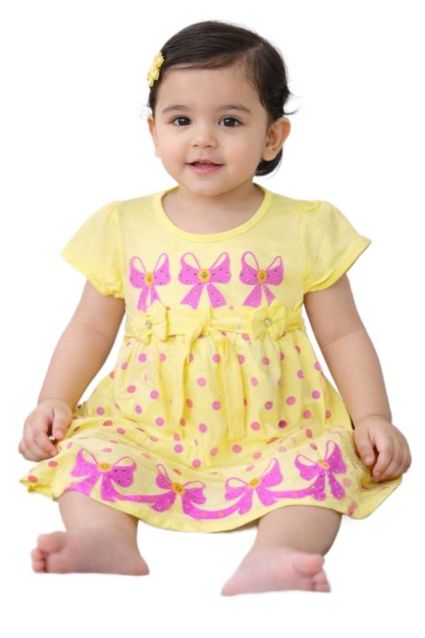 Girls%20Frock%20without%20Pant%201%20Piece%20Summer%20Collection%20Baby%20Girl%20Summer%20Floral%20Dress%20Princess%20party%20Dress%20-%20-%20Image%205