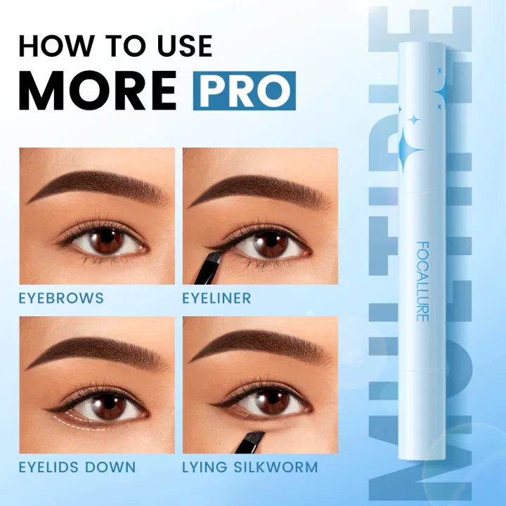 FOCALLURE%202%20In%201%20Eyebrow%20Cream%20Brush%20Pen%20Eyeliner%20Pencil%20Waterproof%20Long-lasting%203%20Colors%20Eyebrow%20Gel%20Enhancers%20Makeup%20Cosmetics%20-%20Image%205