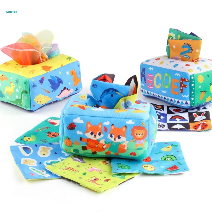 Pull%20Along%20Tissue%20Box%20Sensory%20Toy%20Busy%20Pull%20Tissues%20for%20Newborns%20Toddlers%206%20to%2012%20Months%20-%20Image%203