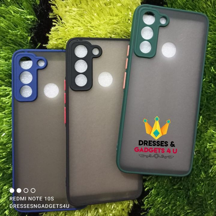 Tecno Pop 5 LTE Back Cover Matte Finished With Smoke Camera Protection Back Case Tecno Pop 5 Lte