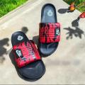 New Collection Black White Red And Yellow Color NK Slide Slipper Sandal For Men M25002. 