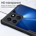 Honor X8a Edge-Reinforced Shockproof Cushion Back Clear Hybrid Transparent Hard Cover Casing-EGL.