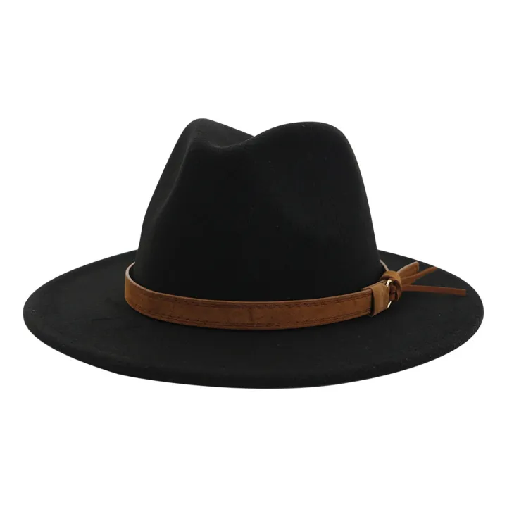 %E3%80%90Straggle%20Steipos%E3%80%91Autumn%20Winter%20Wide%20Flat%20Brim%20Wool%20Fedora%20Hats%20With%20Belt%20European%20Us%20Fashion%20Jazz%20Formal%20Top%20Hat%20Chapeau%20Black%20Cap%20For%20Men%20Women%20-%20Image%205