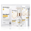 BIOAQUA Rice Raw Pulp Skin Care Sets Face Mask Facial Serum Eye Cream Firming Moisturizing Skin Brightening Beauty Face Care.
