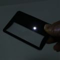 Credit Card Size Lighted 3X Magnifier Bundle Includes 4 Magnifiers, Each Magnifier for Reading Has 3X Lens. 