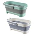 Collapsible Bucket Portable Folding Mop Bucket Silicon Clothes storage Car Washing Fishing Travel Camp Household Storage. 