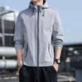 Spring and Autumn Jacket Men's Jacket 2023 Autumn New Hooded Casual Korean Style Fashion Top Clothes. 