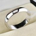 Silver Stainless Steel Finger Ring. 