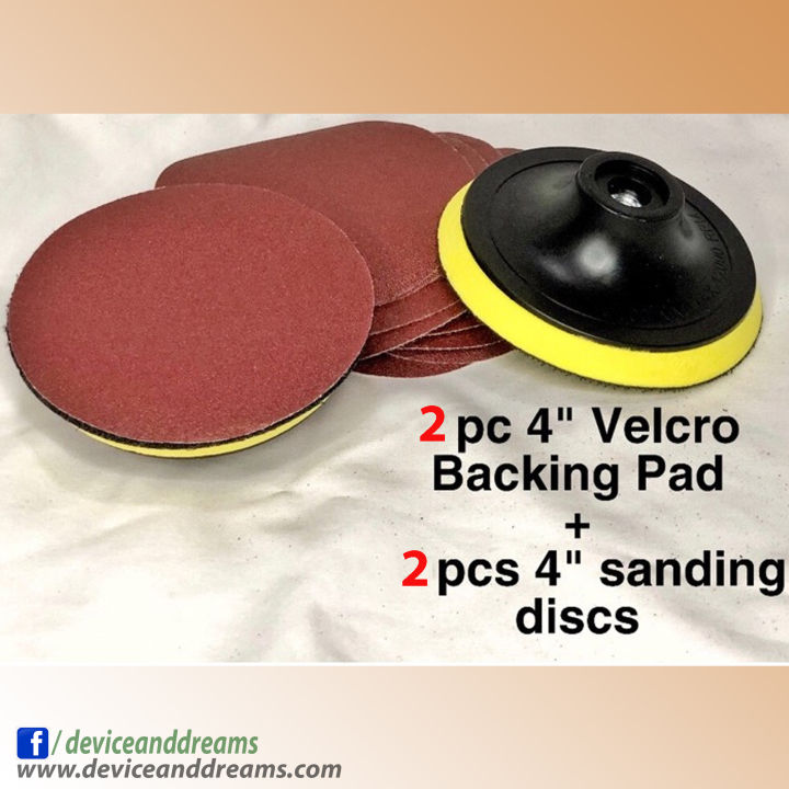 Grit%20Sandpapers%204%20inch%20Sanding%20Disk%20with%205%20pcs%20with%20backing%20pads%20-%20Simple%20to%20Use%20-%20Image%203