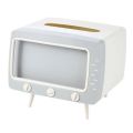 (NEW)Slot Tissue Container with Mobile Phone Stand TV Tissue Box Cover Creative Multifunctional for Living Room Night Stand.