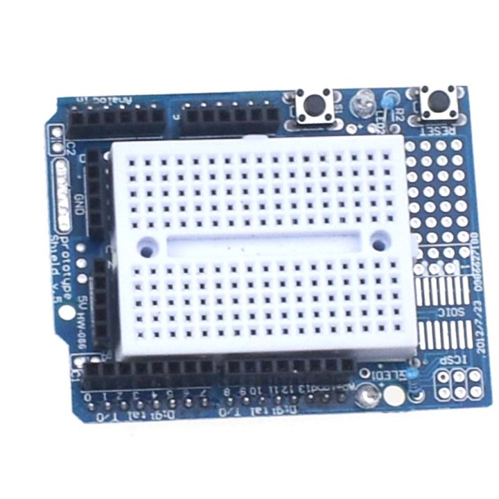 NEW Prototyping Prototype Shield ProtoShield With Mini Breadboard For Arduino
