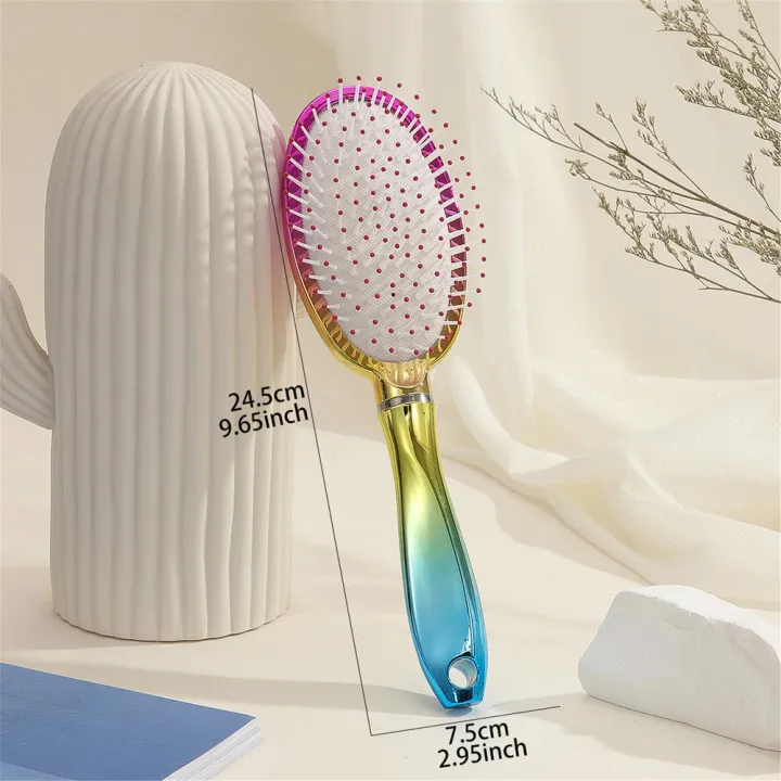 plastic%20Hair%20Comb%20Comfort%20Grip%20Air%20Cushion%20Comb%20Air%20Bag%20Comb%20for%20Home%20Styling%20Salon%20Use%20All%20Hair%20Types%20Daily%20Detangling%20Hair%20-%20Image%205