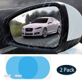 Vocoal 4pcs Anti Fog Film Anti Rain Car Mirror Film Rearview Mirror Protective Film Nano Waterproof Anti Glare Side Window Film - gold palace.