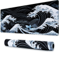 Great Wave Keyboard Texture Soft Locking XL XXL Non-slip Rubber Gaming Mouse Pad. 