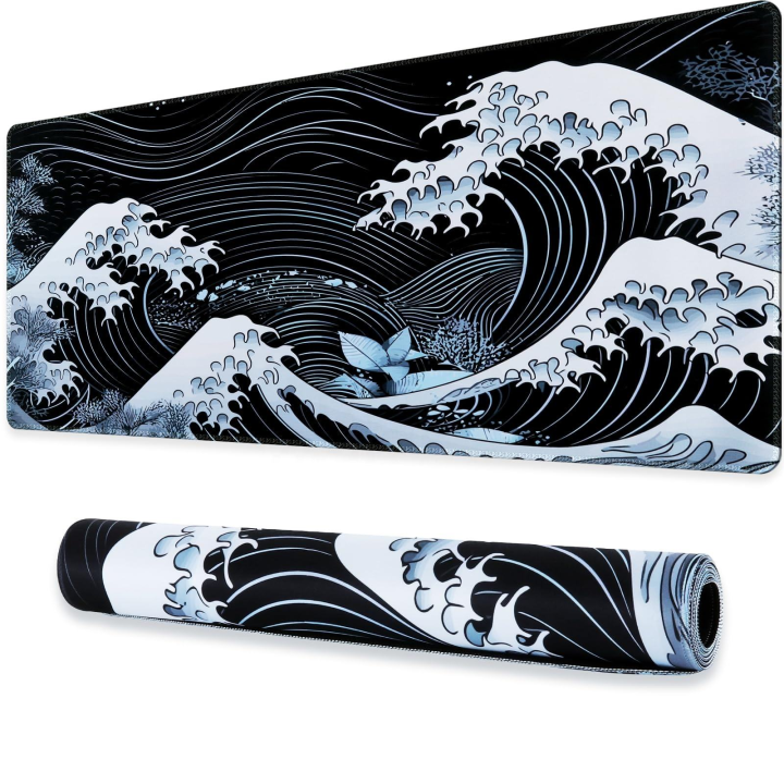Great%20Wave%20Keyboard%20Texture%20Soft%20Locking%20XL%20XXL%20Non-slip%20Rubber%20Gaming%20Mouse%20Pad%20-%20Image%204