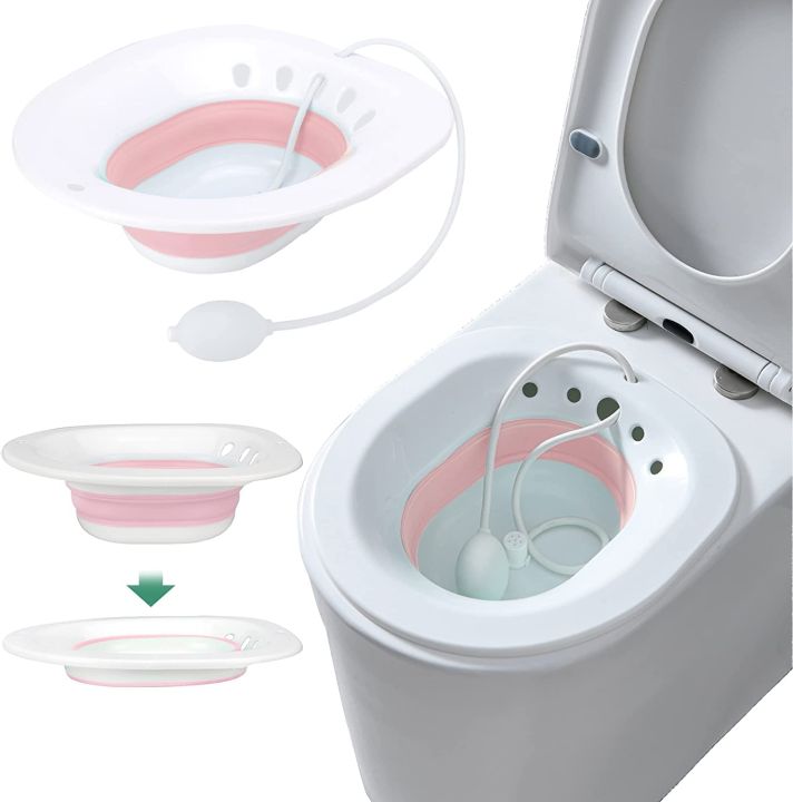 Sitz%20Bath,%20Sitz%20Bath%20for%20Hemorrhoids,%20Sitz%20Bath%20for%20Toilet%20Seat,%20Postpartum%20Care,%20Sits%20Bath%20Kit%20for%20Women,%20Collapsible,%20Flusher%20Hose,%20Drain%20Holes,%20Wider%20Seating%20Area,%20Deeper%20Bowl%20-%20Image%202