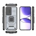 Xiaomi Redmi Turbo 4 Pro/Xiaomi Poco F7 Phone Case, with Slide Camera Cover,Rotated Ring Kickstand Military Grade Shockproof Protective Cover for Xiaomi Redmi Turbo 4 Pro/Xiaomi Poco F7.