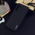 Euro Cover for Samsung Galaxy A34, Soft Protective Liquid Silicone Case -Black.