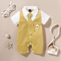 Baby boy short sleeve gentleman tie haga suit amazon. 