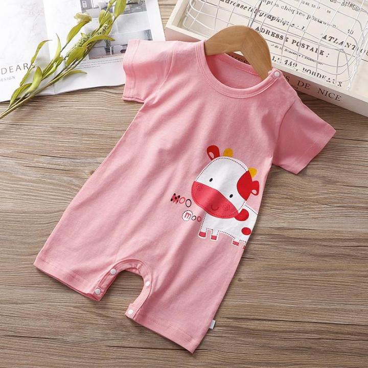 2021%20Newborn%20Baby%20Onesie%20Summer%20Short%20Sleeve%20Infantil%20Bodysuits%20Baby%20Boys%20And%20Girls%20Clothes%20Cotton%20Cartoon%20Jumpsuit%20-%20Image%202
