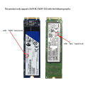 B+M key M.2 ngff ssd to m.2 sata 3 raiser m.2 to sata adapter expansion card. 