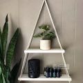 2 LAYER Home Décor Wall hanging Shelf Floating Hook Wall Hanger Home Decor Wall Decoration Items. 