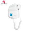 GIFTFORALL Hairdryer Professional Styling Powerful Wall Mounted Portable hot and cold windHotel Bathroom Home Hair Dryer D139E.