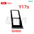 For Vivo Y17s Sim Tray Micro SD Card Slot with Sim Ejector Pin Replacement Part. 