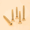 50Pcs/Lot Hex Drive Countersunk Head Furniture Confirmat Screws for Wood. 