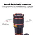 【Customizable】 Camera Lens 12X Zoom Telephoto Lens External With Universal Clip for.