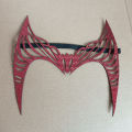 Bulex Halloween Wanda Scarlet Cosplay Headband Red Witch Costumes Headwear EVA Masks Party Costumes Prop.