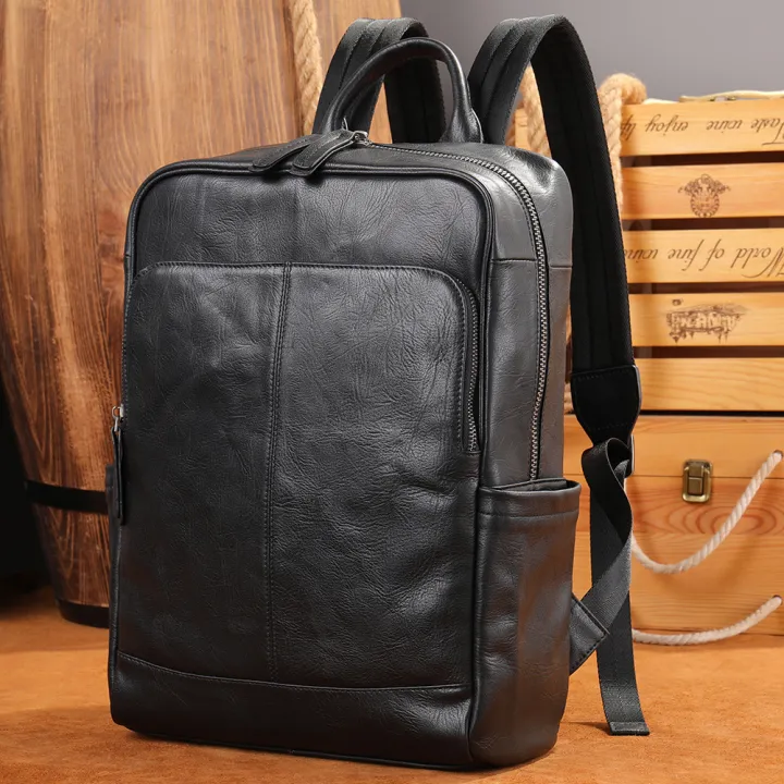 Leather%20backpack%20men's%20large%20capacity%20sense%20of%20luxury%20simple%20light%20travel%20bag%20business%20casual%20backpack%20travel%20computer%20book%20-%20Image%208