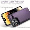 Premium Card Holder Wallet Case For IPhone 15/14/13/12/11 Pro Max - PU Faux Leather, RFID Blocking, Magnetic Clasp, And Shockproof Protection!. 
