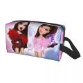 Bratz Rock Angelz Doll Makeup Bag for Women Travel Cosmetic Organizer Kawaii Anime Cartoon Storage Toiletry Bags. 