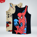 Baby Boys Cute Summer Spider Man Printed Cotton Tank Top From Levin. 